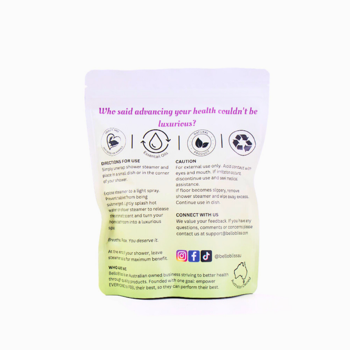 CLEANSE Shower Steamers